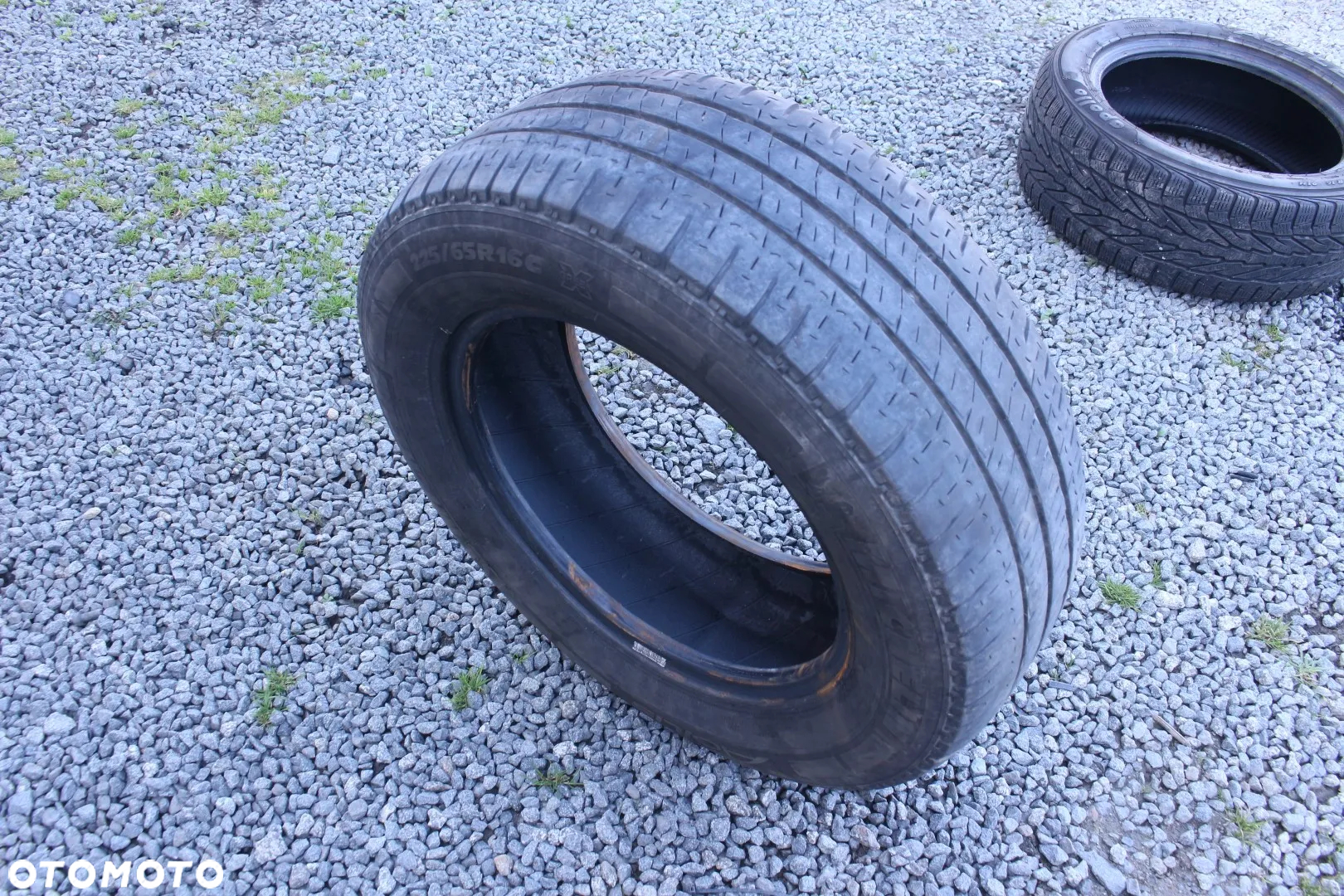 Opona Pojedyncza Wzmocniona 225/65 R16C Michelin Agilis 6mm. 19r. - 3