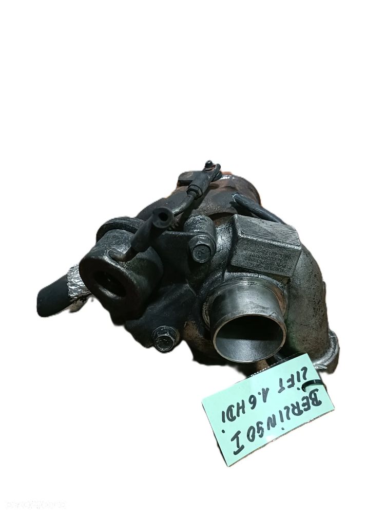CITROEN BERLINGO I 02-10 LIFT 1,6 HDI turbo turbina turbosprężarka 9657530580 * - 6