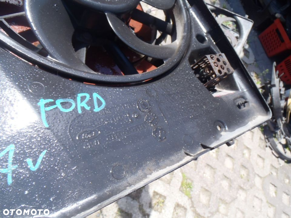 wentylator chłodnicy silniczek ramka ford eskort puma fiesta mondeo focus fokus mk3  oryginał posiadam wszystkie części - 4