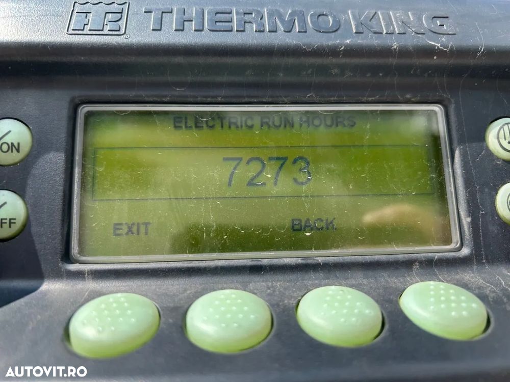 Krone Thermoking, Axa liftanta,8805 ore functionare, lada paleti,  factura externa - 10