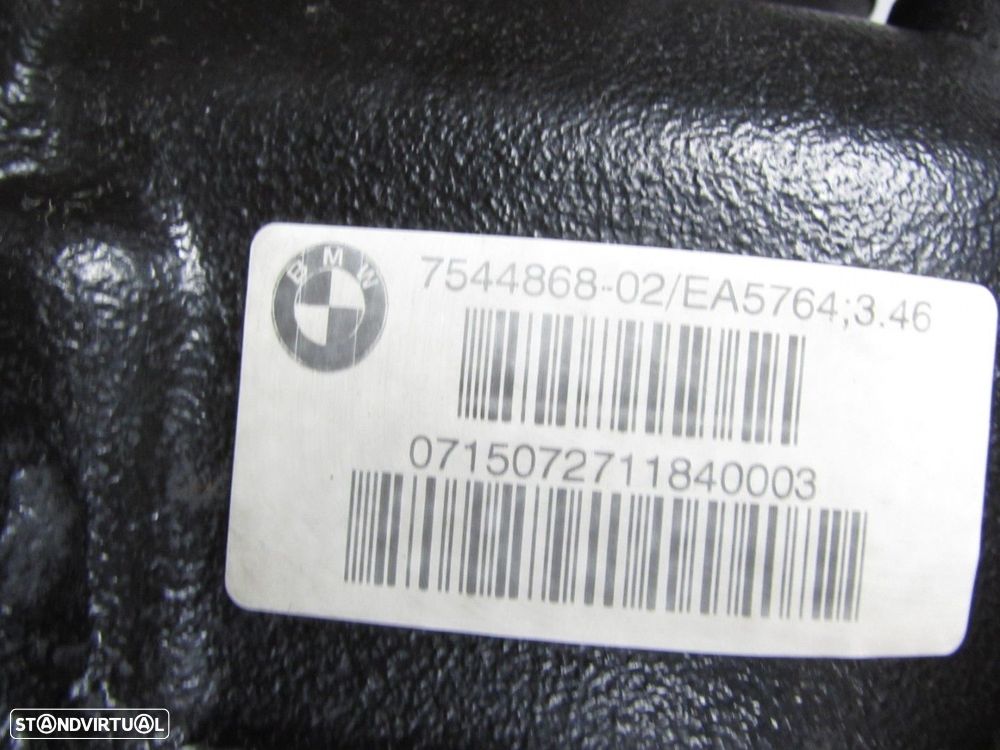Diferencial 3.46 '' Trás Seminovo/ Original BMW 3 Gran Turismo (F34)/BMW 4 Conve... - 3