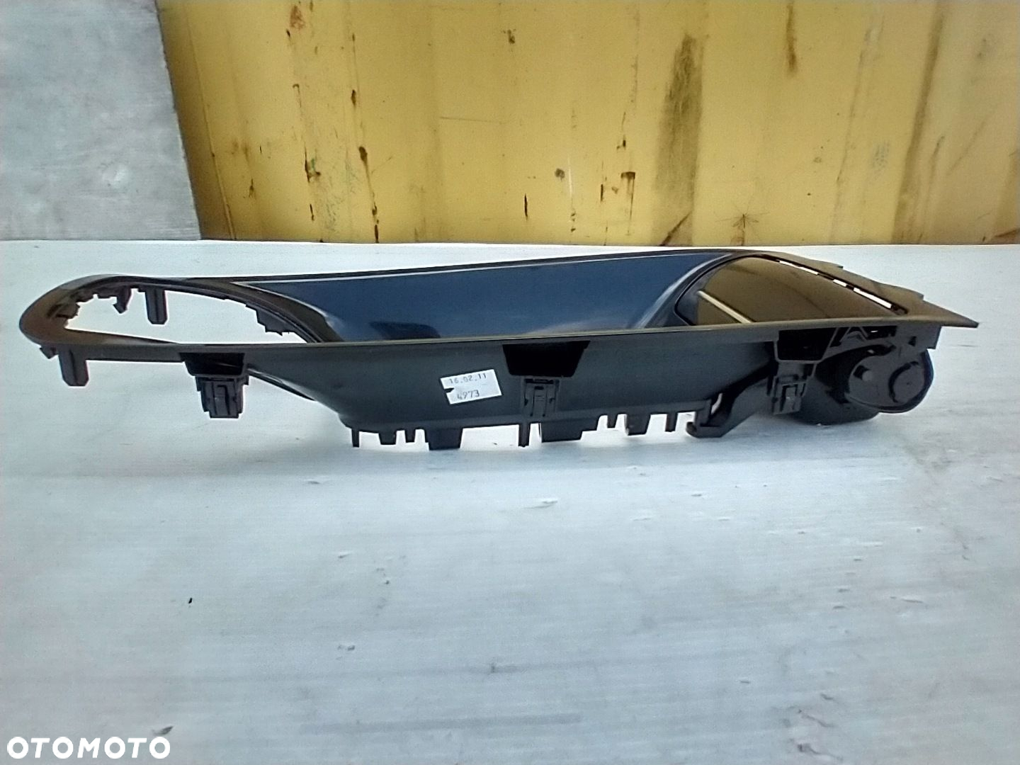 CITROEN C5 III X7 TUNEL ŚRODKOWY POPIELNICZKA RAMKA DEKOR 81230142 - 11