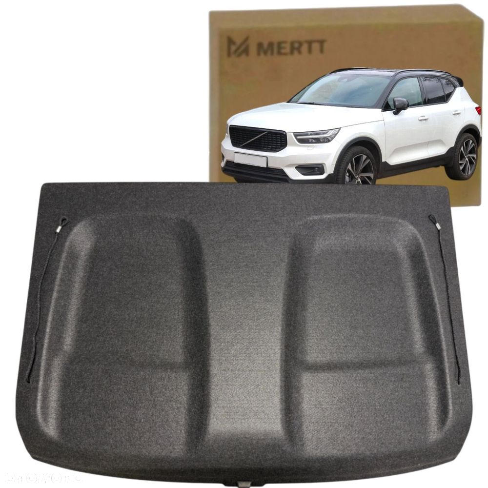 PÓŁKA BAGAŻNIKA Volvo XC40 2018+ czarna - 1