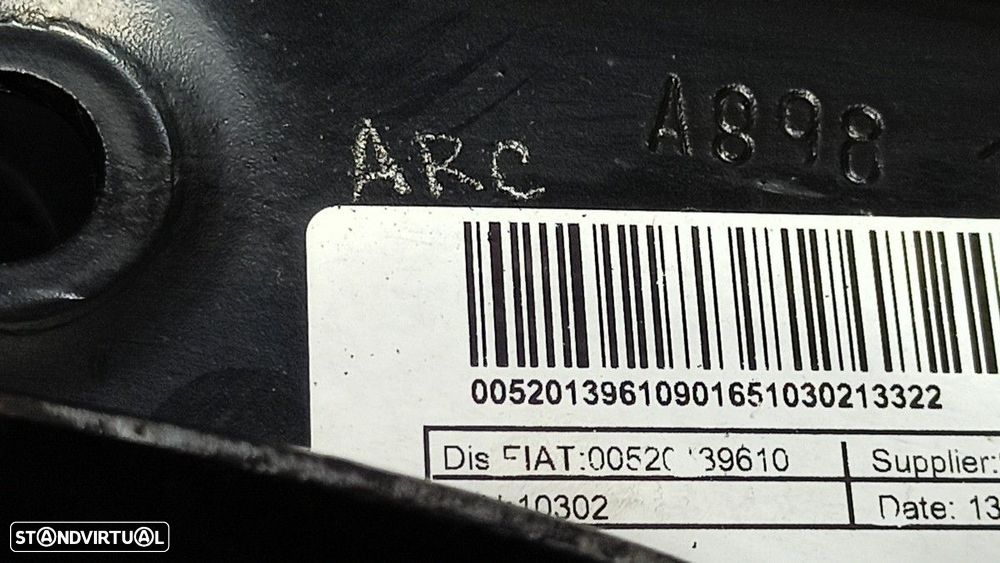 BRAÇO SUSPENSÃO INFERIOR FRENTE DIREITO FIAT NUOVA 500 (150) DOLCE VITA - 5