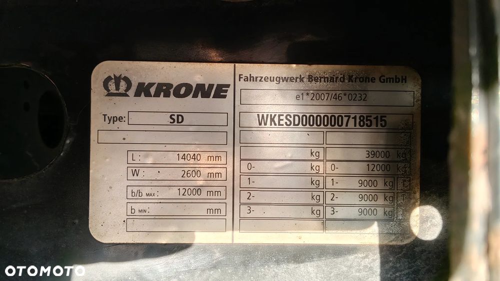 Krone SDR 27 - 12