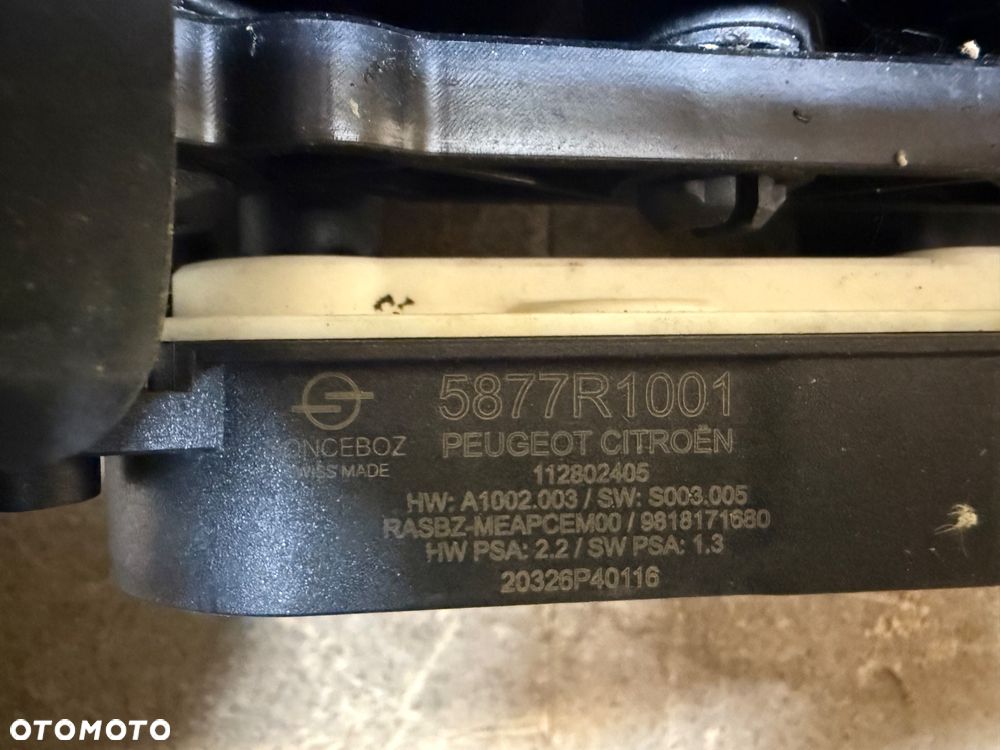 ROLETA ŻALUZJA POWIETRZA KIEROWNICA OPEL MOKKA B CORSA F 5877R1001A 1138316XX - 11