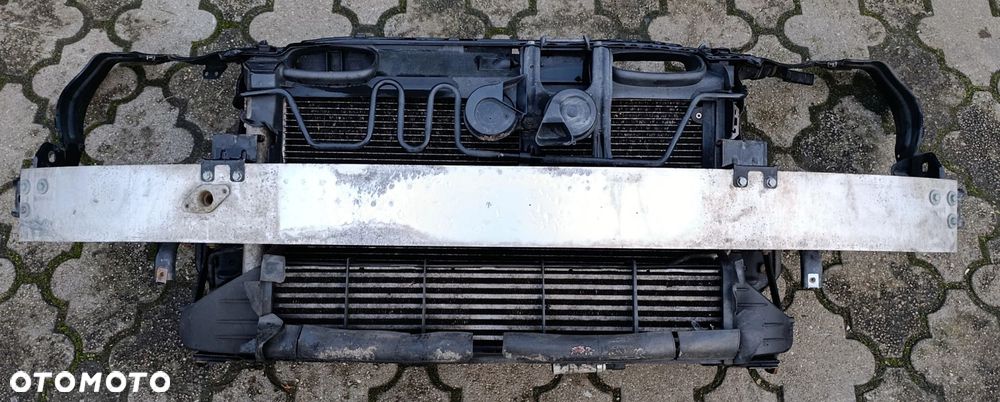 W203 pas przedni wzmocnienie chłodnice wentylator komplet 2,2CDI automat C klasa Mercedes