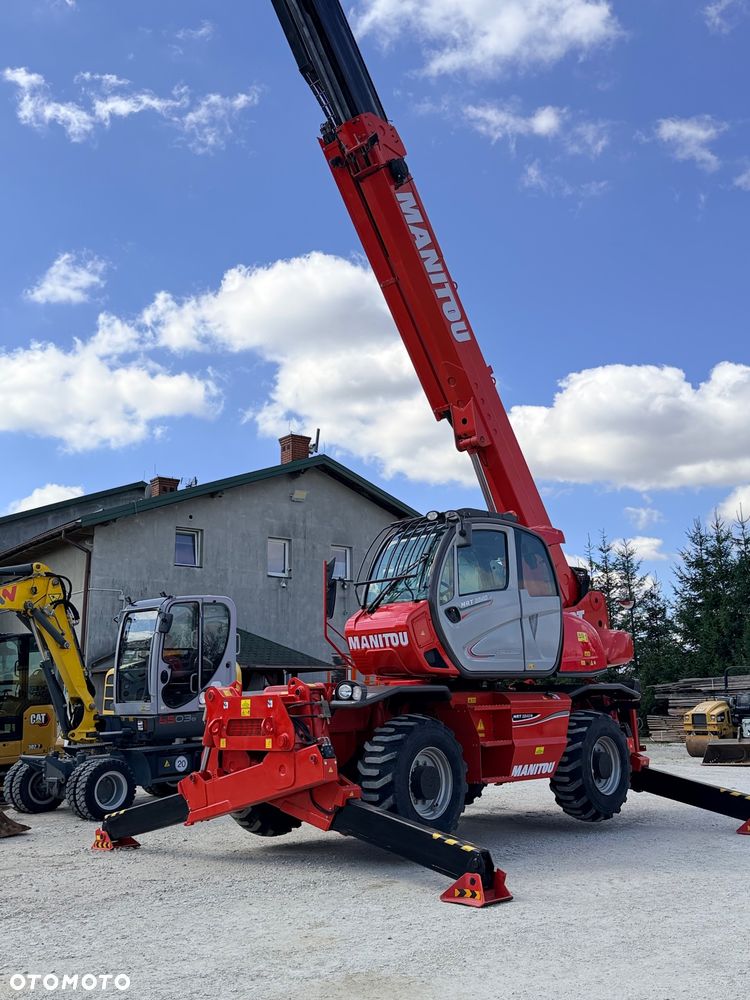 Manitou Ładowarka teleskopowa MANITOU ROTO Mrt 2540 + Privilage 360° obrotowa 2150 2550 1840 PILOT sterowania Kosz Widły manitka silnik Mercedes 2015r Wciagarka dźwig 1 właściciel KLIMA serwisowana Merlo - 16
