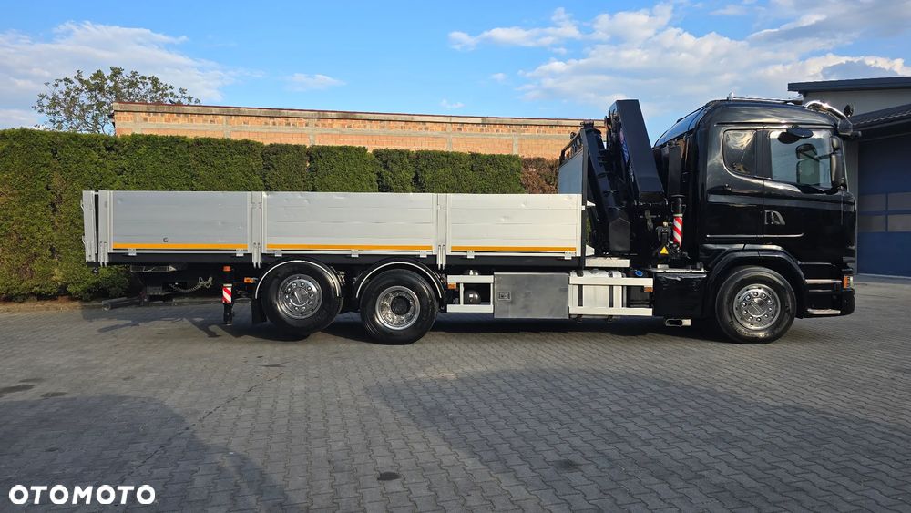 Scania G490 6x2 CRANE HMF 3220K8 - 11