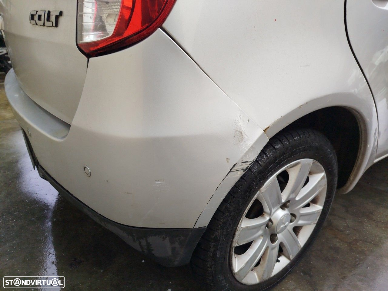 Pára-choques trás MITSUBISHI Colt VI (Z3_A, Z2_A) - 2