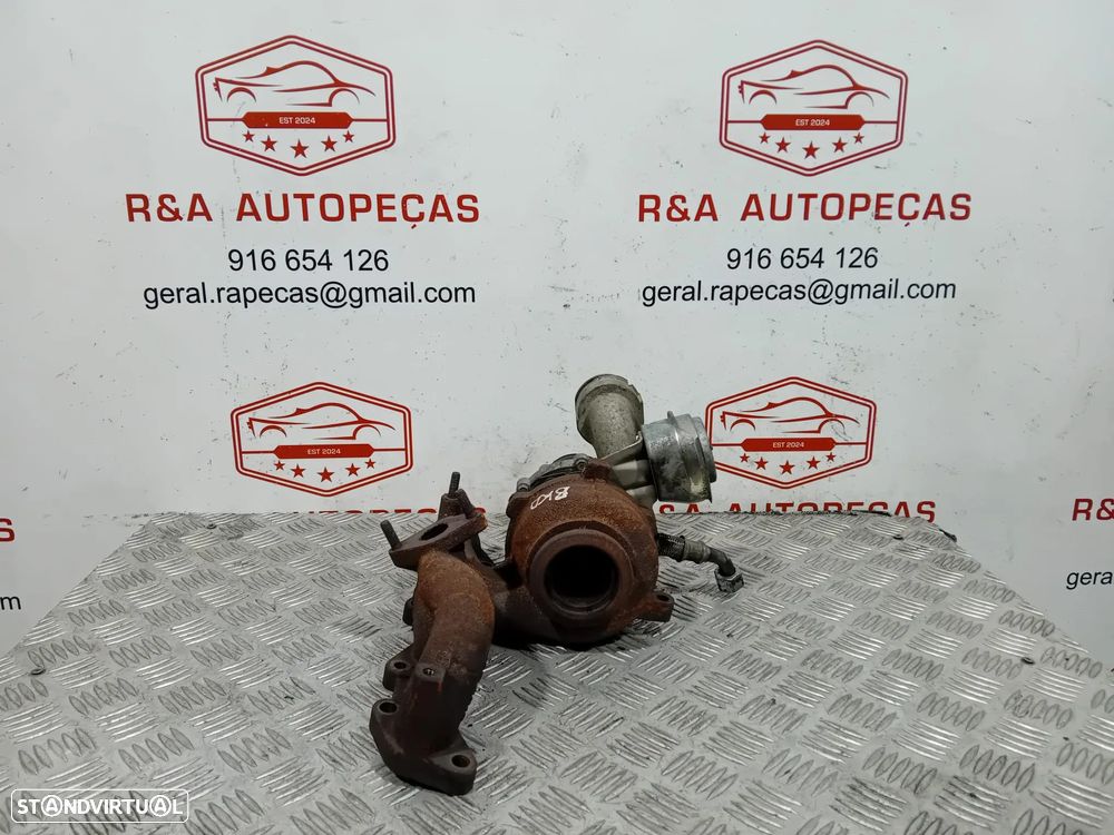 Turbo VW VAG Motor BKD 2.0 TDI 03G253019A Original - 4