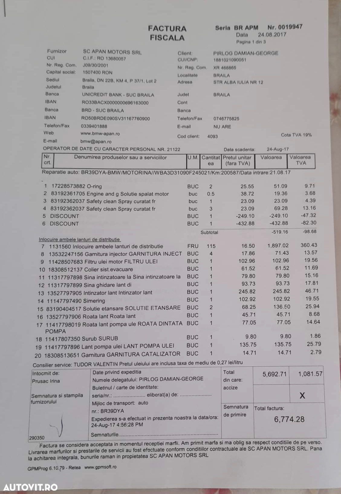 BMW Seria 3 - 5