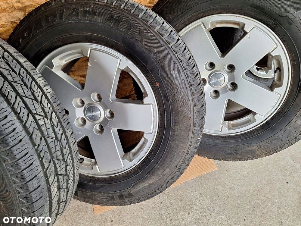 jeep wrangler jk kola alufelgi 255/70/18 nexen htx - 3