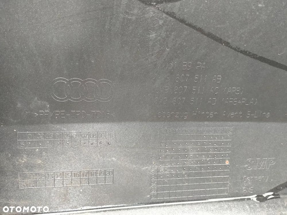 Audi A4 B9 LIFT S-LINE AVANT LZ7S Zderzak Tył Tylny 4PDC Instalacja - 13