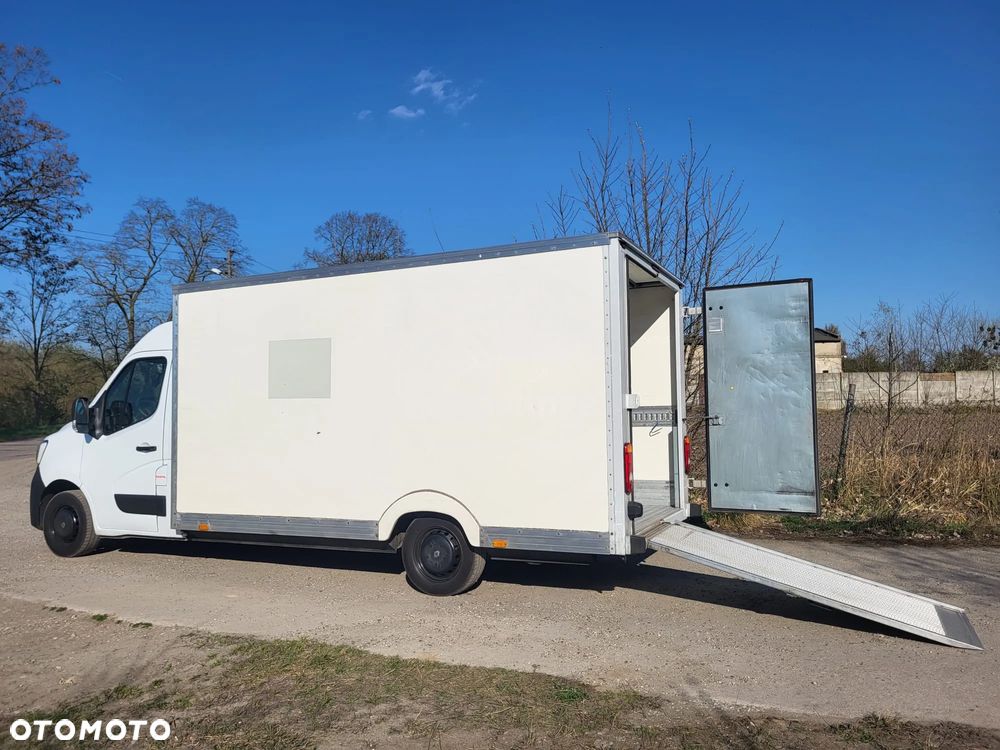 Renault Master 2021r 2.3 150 KM kontener niska podłoga rampa 1T podjazd koniowóz Food Truck Laweta - 1