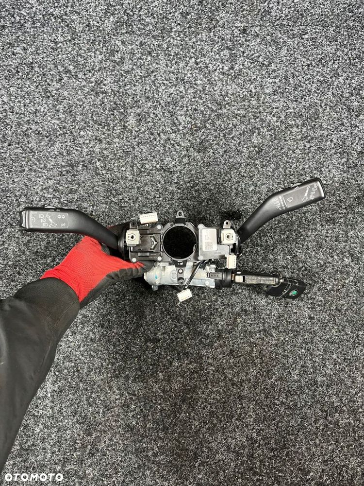 przełącznik zespolony 5K0953521 stacyjka kluczyk 1K0905851B - 1