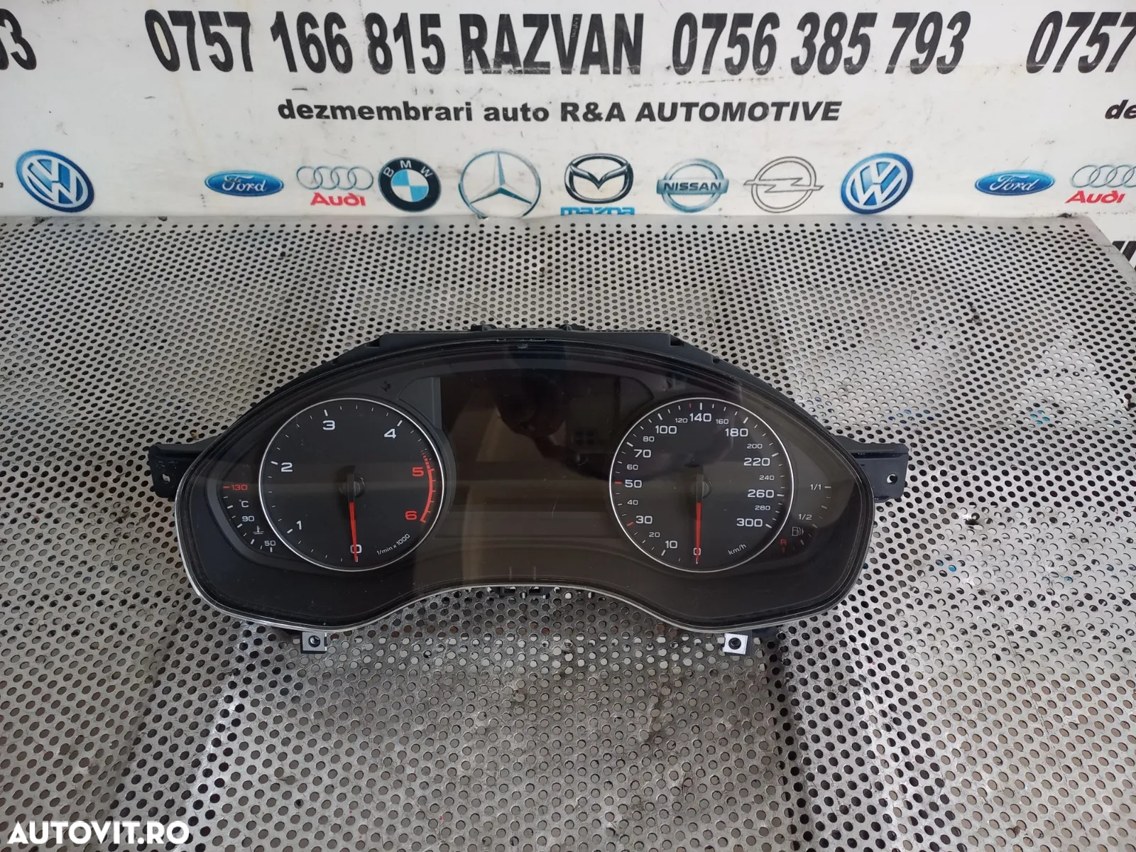 Ceasuri Bord Audi A6 4G C7 A7 An 2011-2012-2013-2014-2015-2016-2017-2018 Volan Stanga Cod 4GH - Dez - 2