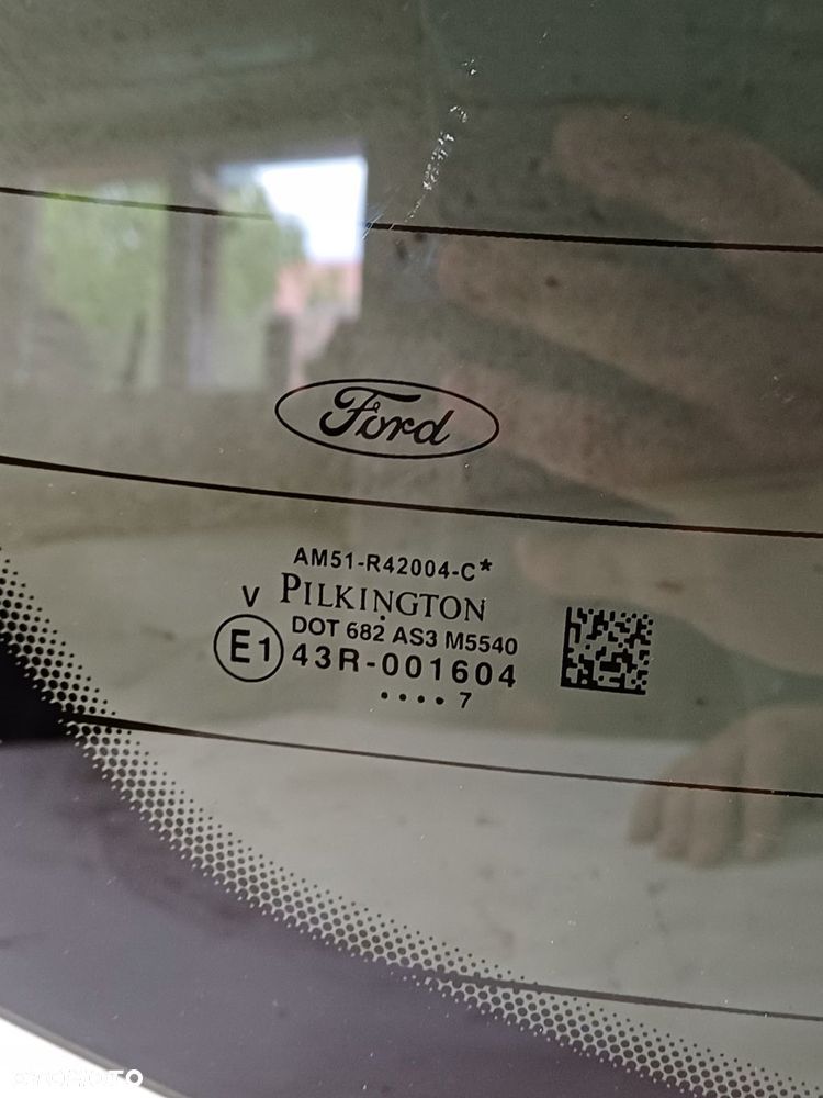 szyba klapy bagażnika tył ford b-max 12- rok szyby 17 - 15