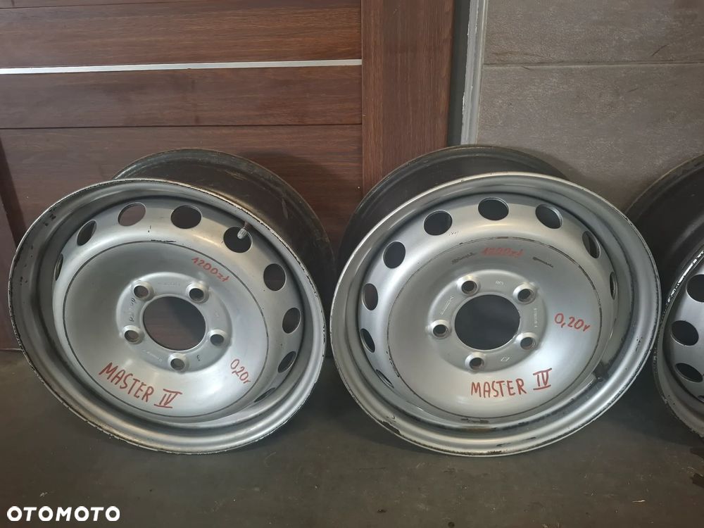 Felgi stalowe Renault Master III IV komplet  16 cali 5x130 6,5J ET50 2020 Rok nr 403000037R - 2