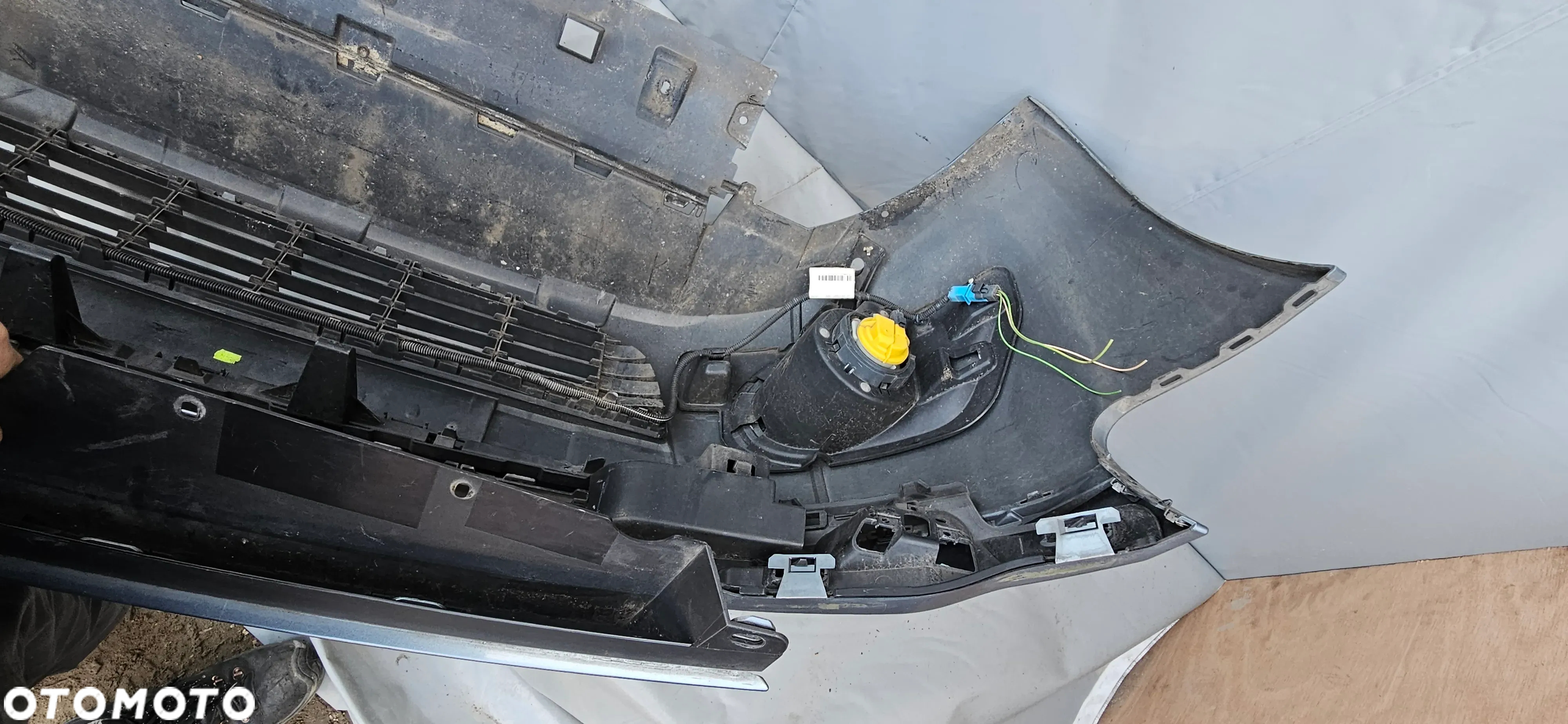 CITROEN BERLINGO III MULTISPACE ZDERZAK PRZEDNI GRILL HALOGENY - 5