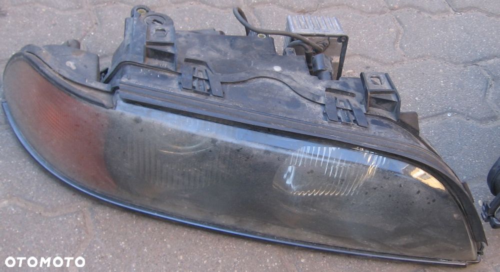 lampa przód lewa + prawa XENON BMW E39 przetwornica - 6