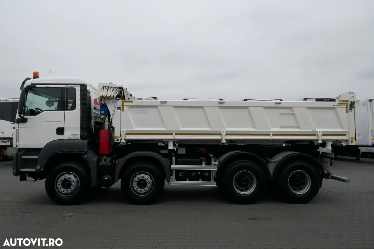 MAN TGS 35.420 / 8x4 / BASCULANTE / HYDROBOARD / EURO 6 / 2018 - 14