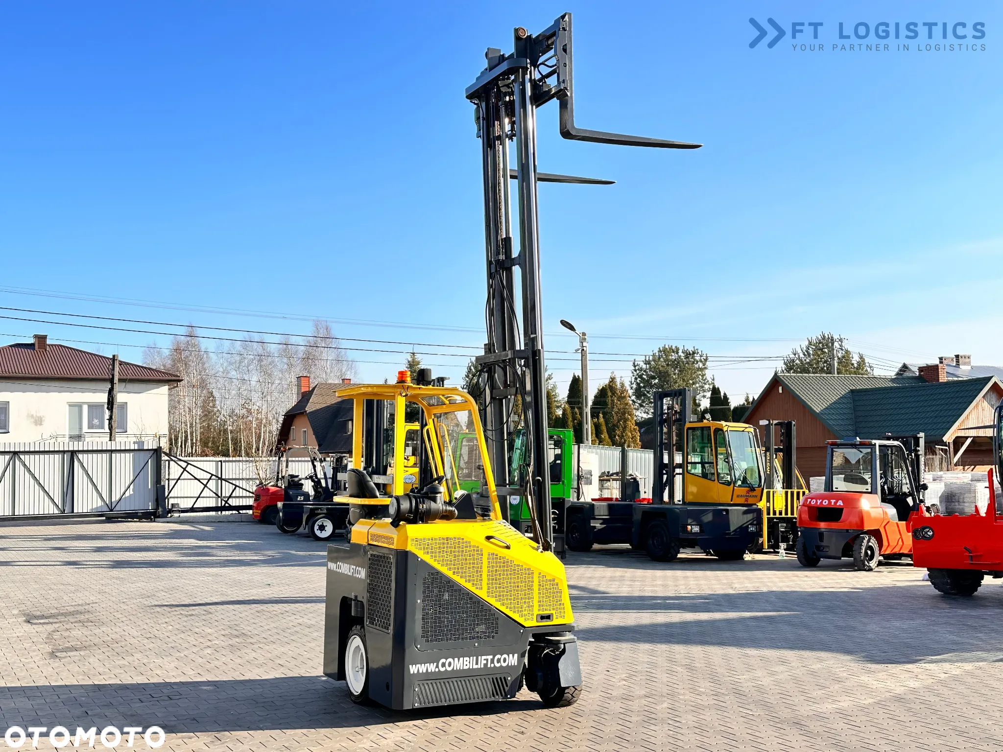Combilift CB3000 / LPG / DUPLEX / 4000MM / WOLNY SKOK / NOWE OPASKI / JAK NOWY - 34
