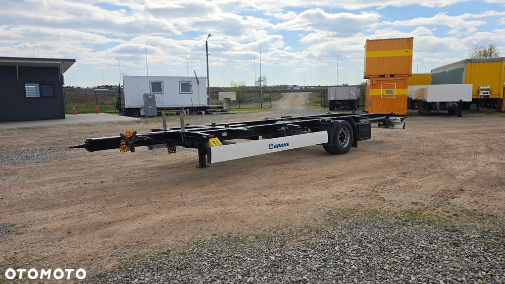 Krone 18.500zł netto TANDEM KRONE 1OŚ GÓRNY ZACZEP JUMBO BDF 7.45-7.80M 2017ROK ROK OPONY R19.5 ST.IDEALNY MOŻLIWOŚĆ TRANSPORTU - 2