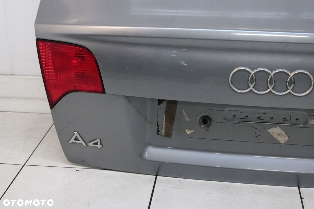 AUDI A4 B7 SEDAN S-LINE 04R- KLAPA BAGAŻNIKA TYŁ TYLNA LY7G - 4