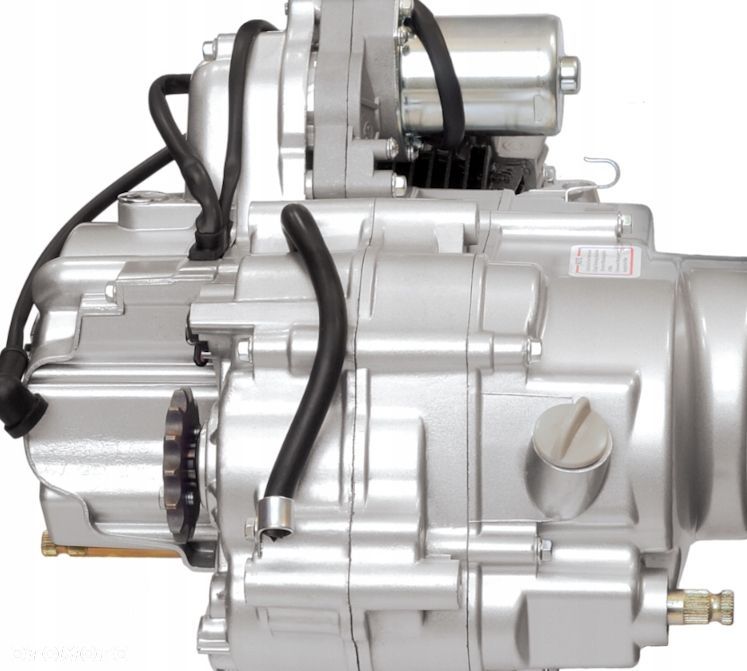 silnik poziomy 139fmb, 50cc 4t, 4-biegowy manual srebrny junak romet king - 3