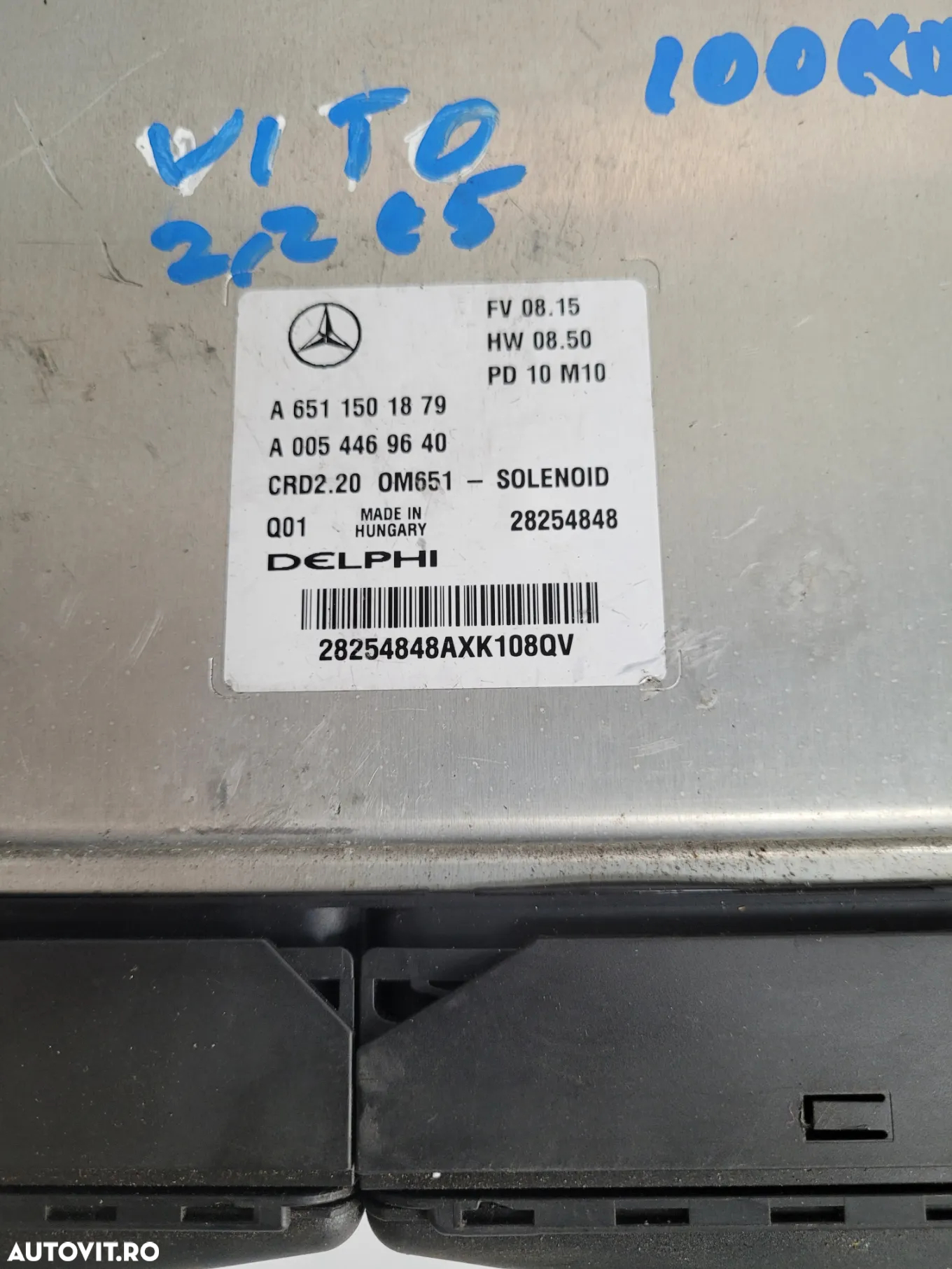 Calculator pentru Mercedes Vito Euro 5 2013 an fabricatie 2,2 motorizare - 3