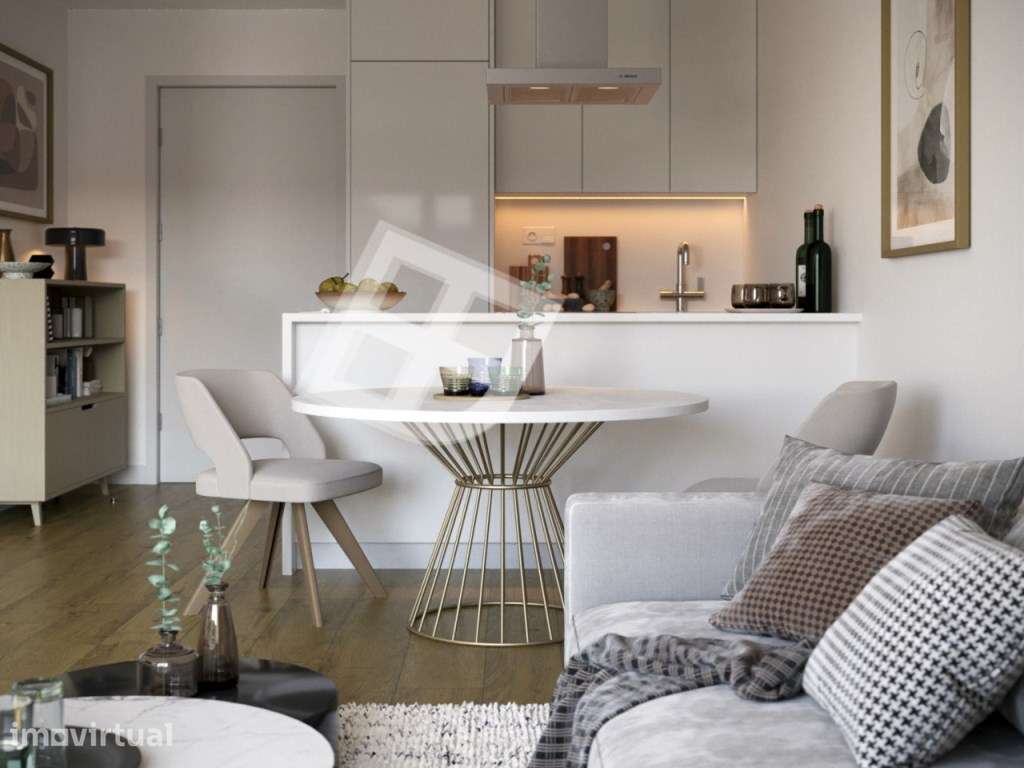 Apartamento T2 com 2 lugares de garagem - Centro de Aveiro - Grande imagem: 4/22