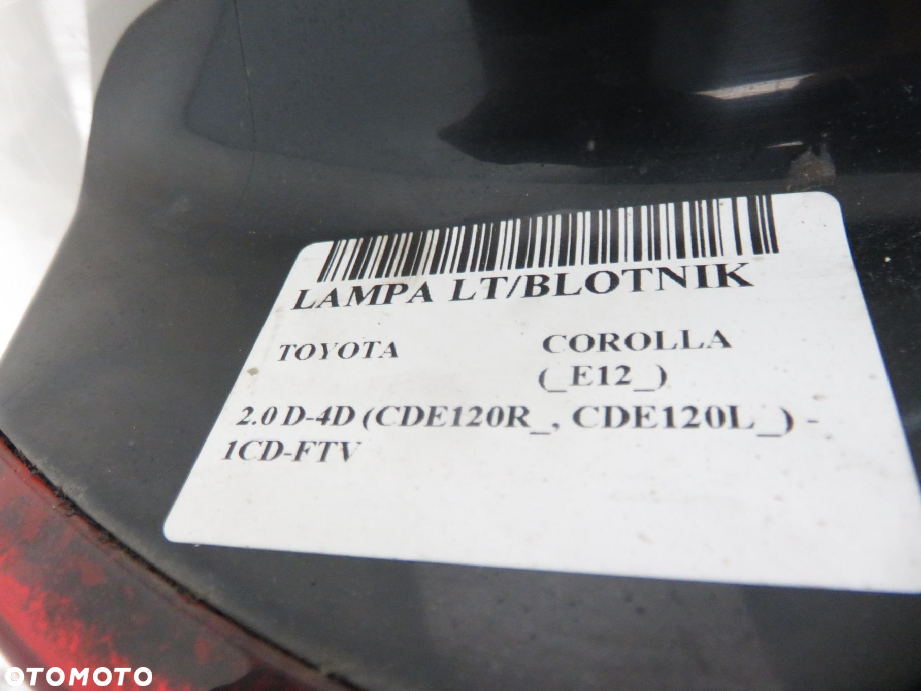 LAMPA LEWA TYLNA TOYOTA COROLLA (_E12_) - 3