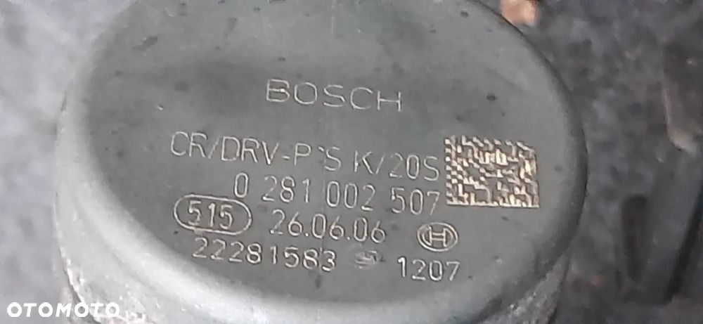 Kia 2.0 crdi Listwa wtryskowa 0445214140 31400-27410 Zawór regulacji ciśnienia 0281002507 Czujnik ciśnienia 0281002706 - 3