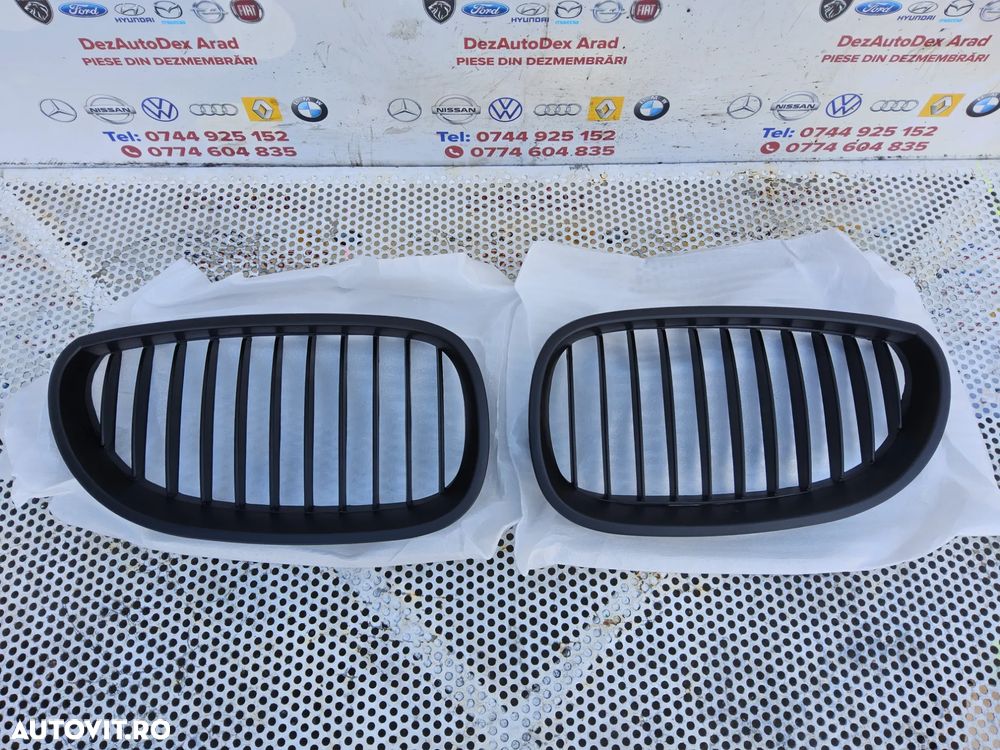Grile capota BMW E60 an 2003-2009 grile nări capota negru mat BMW seria 5 e60 - 2