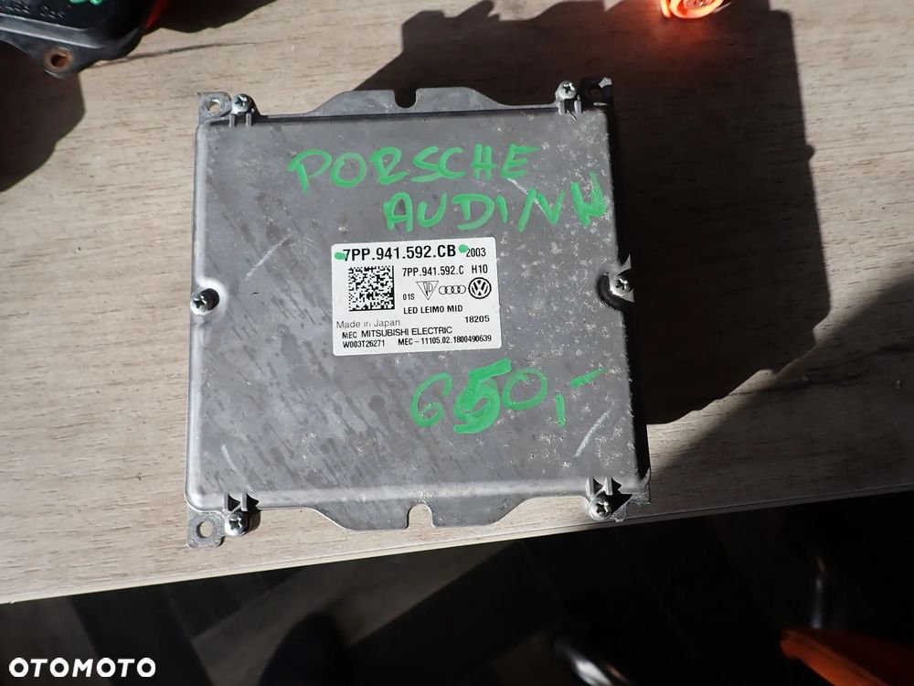 PORSCHE AUDI VW MODUŁ LED PRZETWORNICA 7PP941592CB - 1