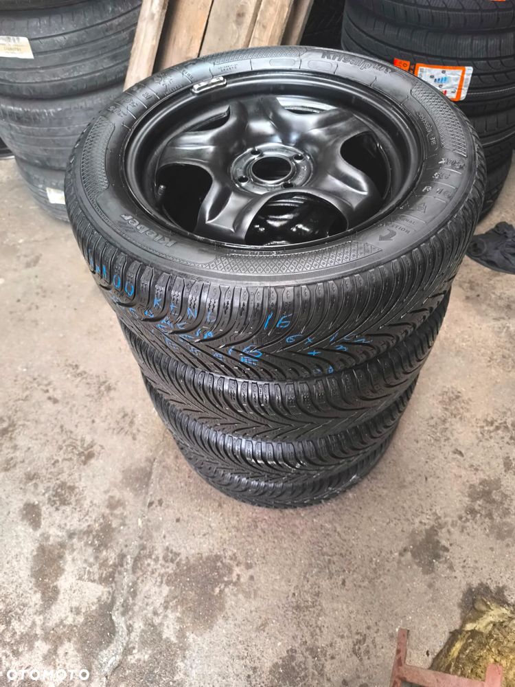 4x100 Felgi Stalowe stal strukturalne 16 Koła Zimowe Zima RENAULT Captur Clio IV 4 MEGANE NISSAN NOTE MICRA DACIA Dokker Logan Jogger Lodgy Sandero Stepway 6,5mm Legnica ALU-RAD 205/55 - 2