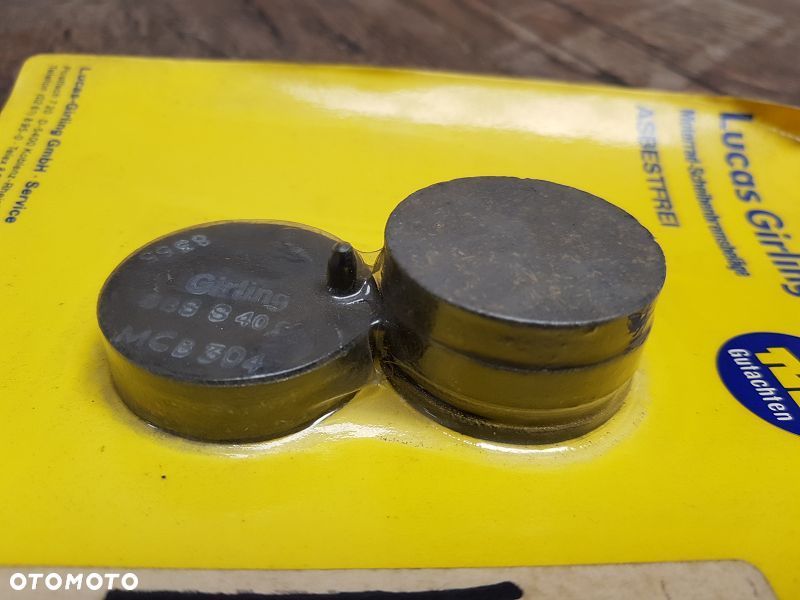 Klocki hamulcowe Lucas MCB 504 Honda CB50 CB125 - 3