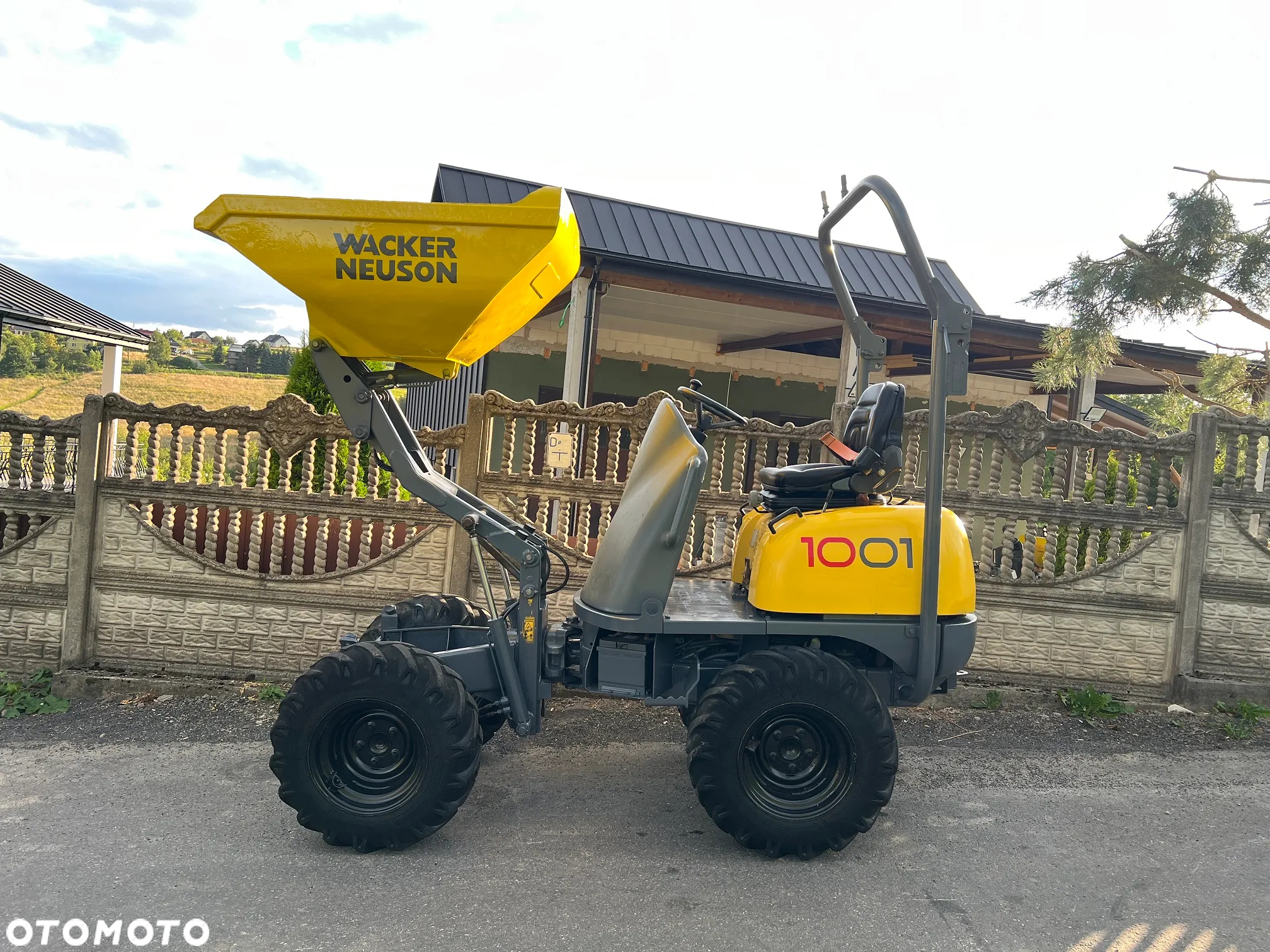 Wacker Neuson 1001 * Wozidło Budowlane Wacker Neuson 1 Tona * Wysoki Wysyp * Stan Bardzo Dobry * - 20