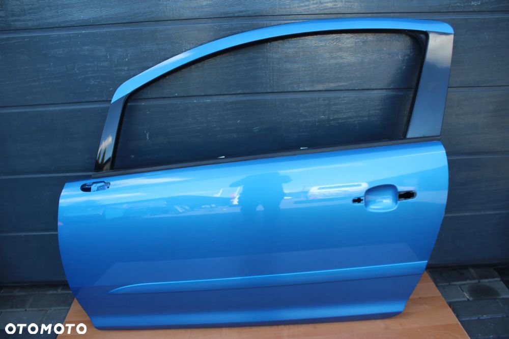 DRZWI LEWY PRZÓD LEWE PRZEDNIE OPEL CORSA D 3D Z291 OPC