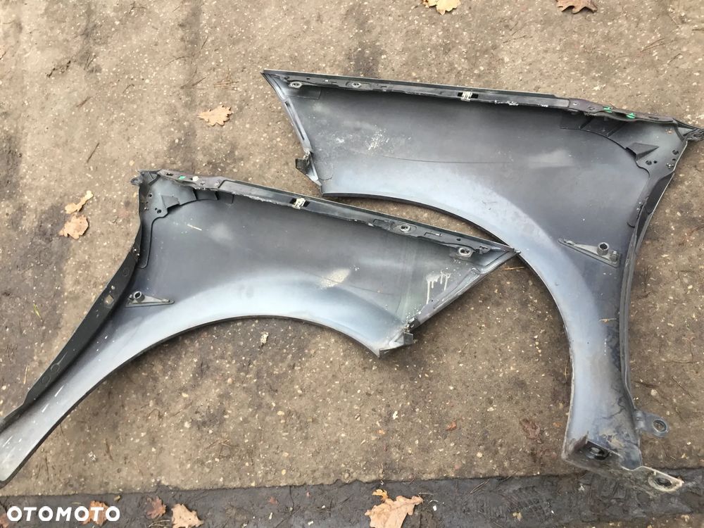 ZDERZAKI BŁOTNIKI Przód Tył - Renault Megane II - Zielone - 12