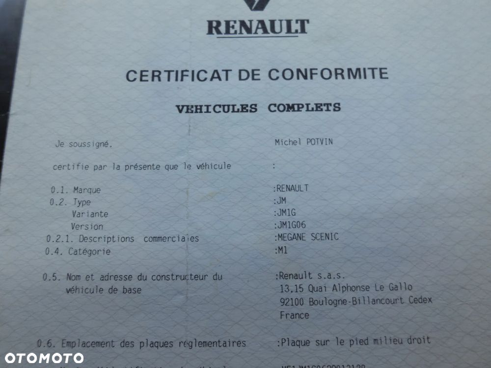 INSTRUKCJA KSIĄŻKA TECZKA RENAULT SCENIC II - 2