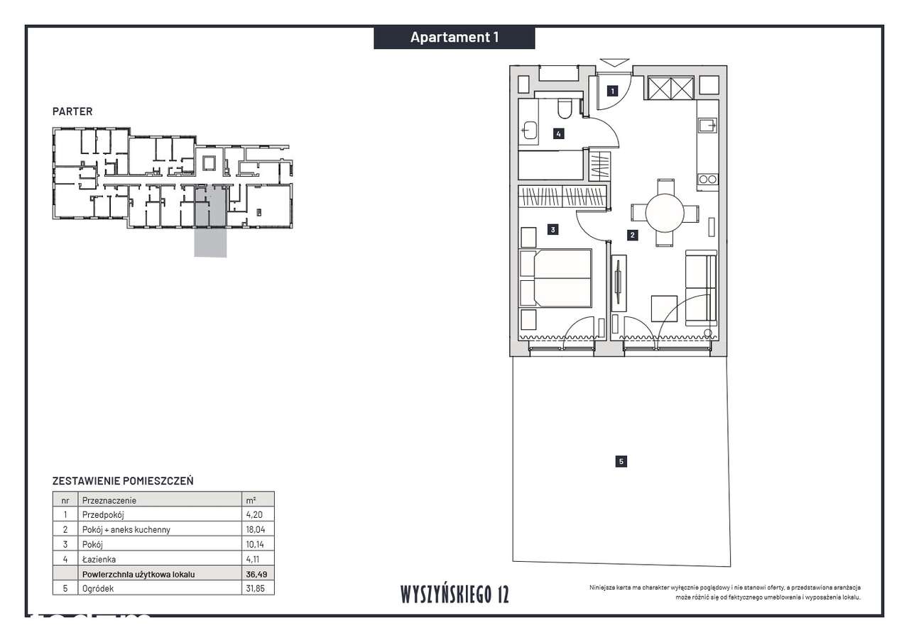 APARTAMENT nr 1