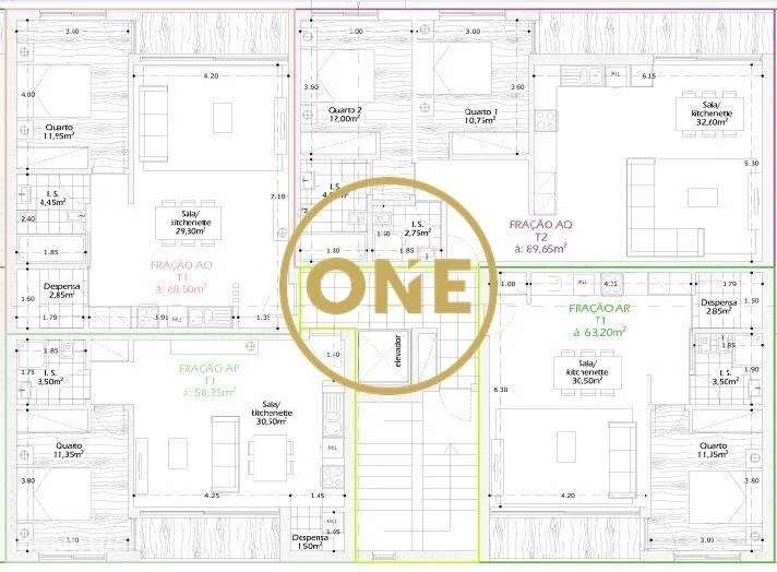 Apartamento T1 em Construção em Calendário - Grande imagem: 2/4