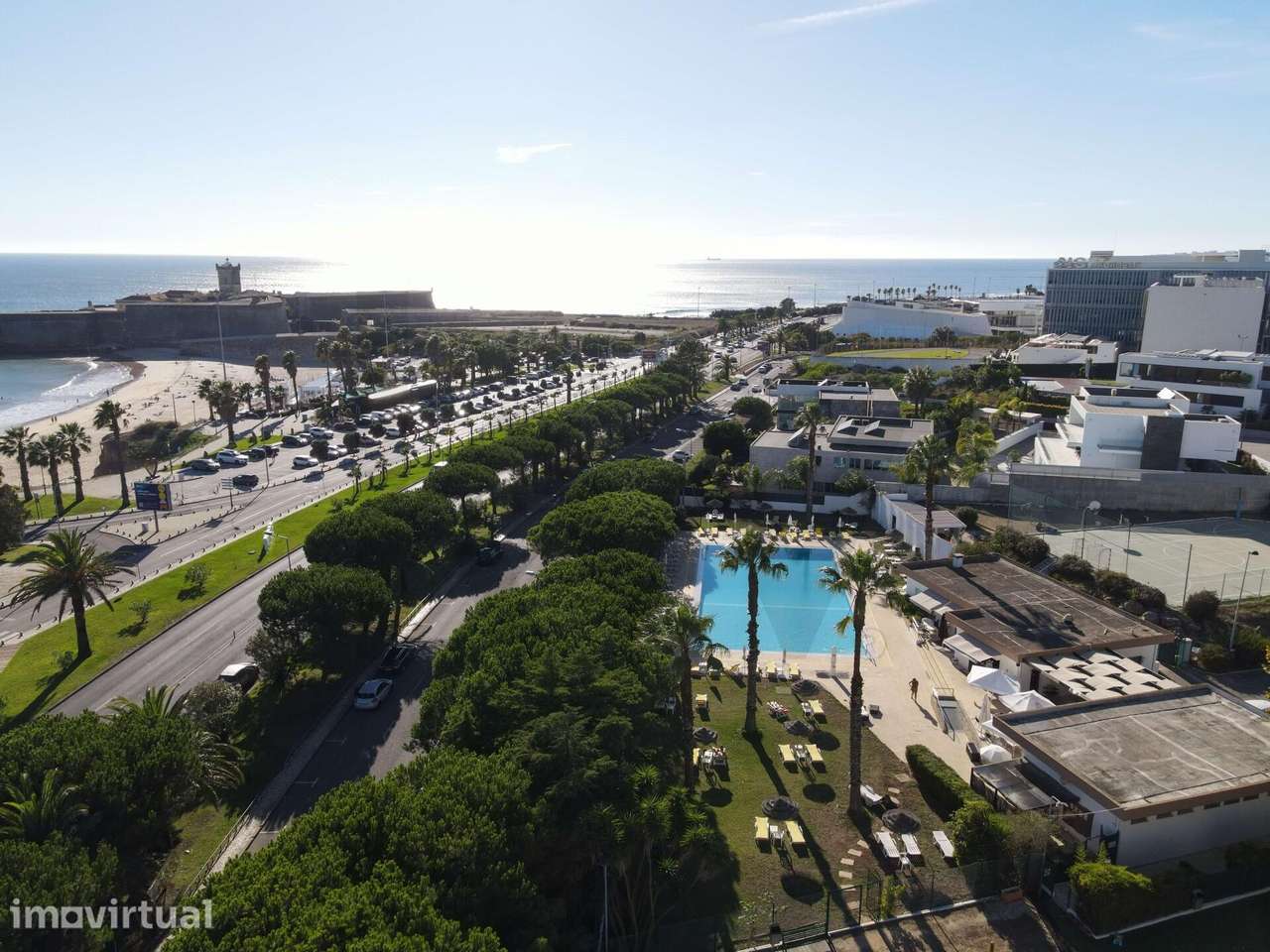 Apartamento T3 para arrendar com incrível vista mar. Totalmente remode - Grande imagem: 2/21