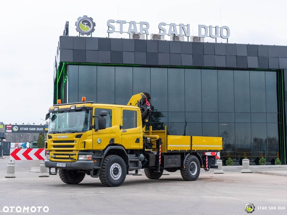 Scania P340 4x4 PALFINGER PK 27002 HDS Żuraw - 4