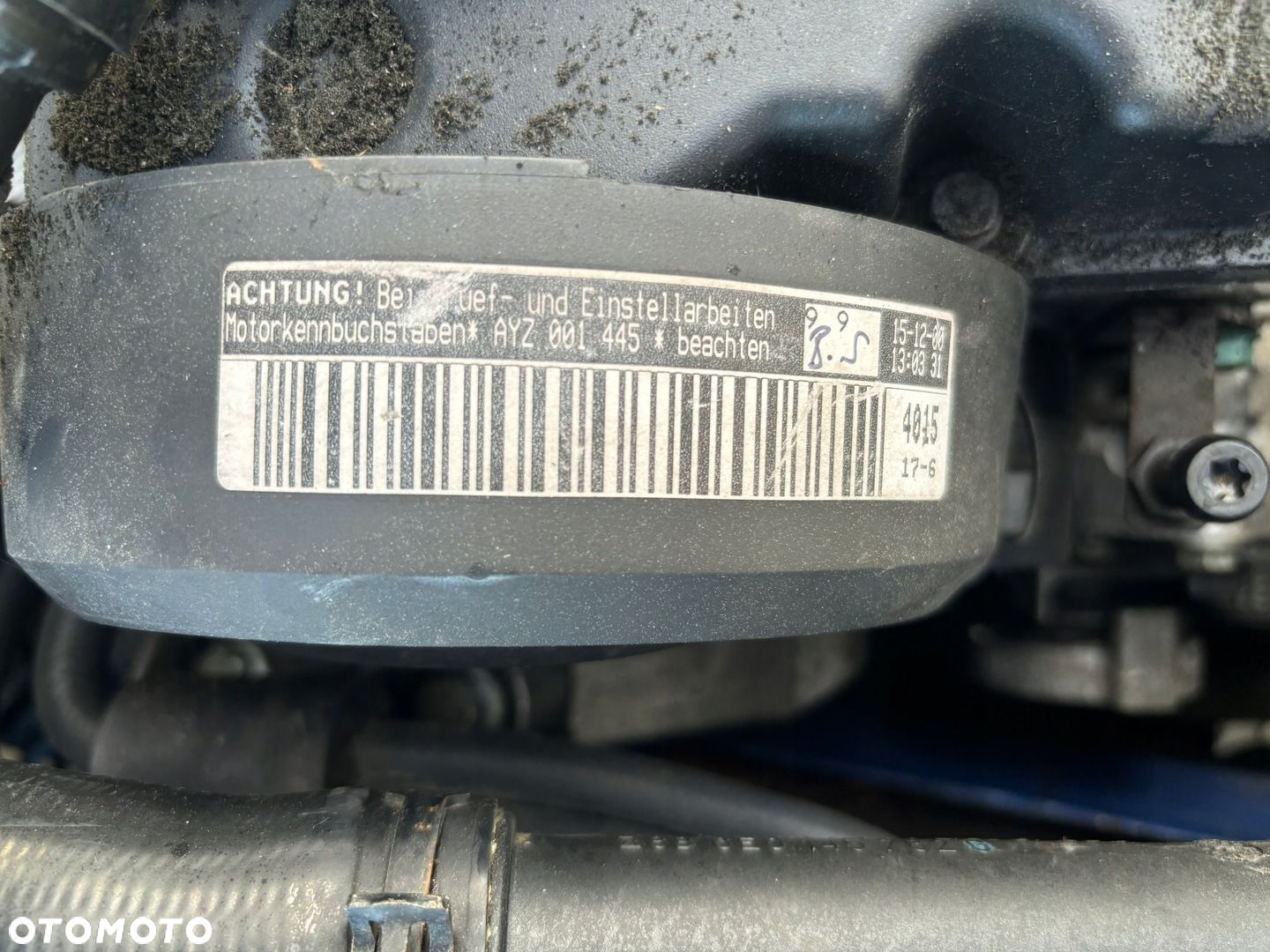 VW LUPO 3L AUDI A2 3L SILNIK KOMPLETNY 1.2 TDI KOD AYZ 100 SPRAWNY - 4