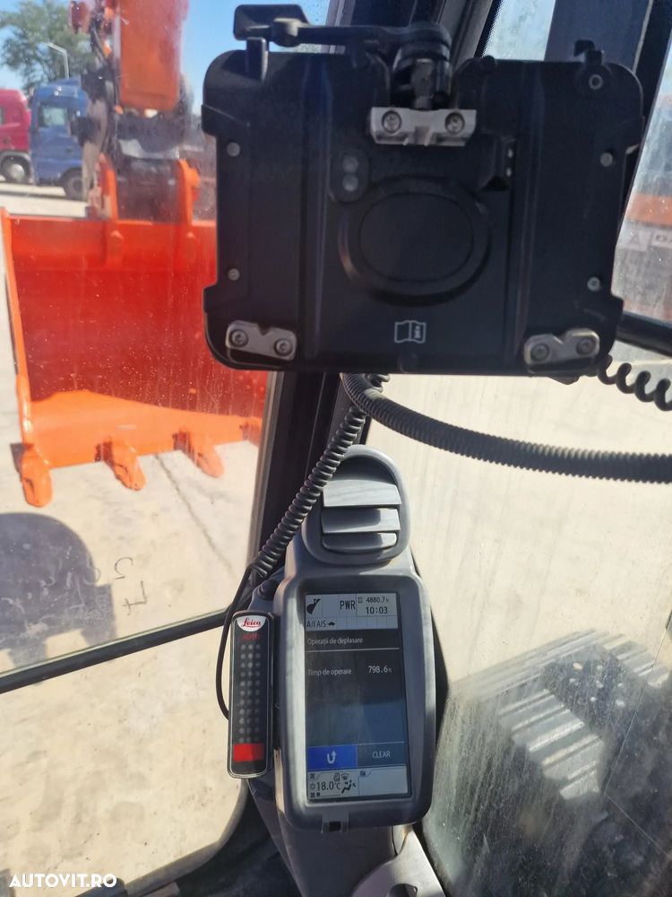 Hitachi ZX135, 2019, 4.880h, LAMA NIVELARE, compact,  15,7tone, Cupla rapida hidraulica, Cupa NOUA, inst picon, 3 camere luat vederi, Ad sapare 6m, Ridica 7,5t, latime 2,49m, Motor Isuzu 104CP, Antifurt, consum 7,8l/h, posibilitate leasing, PROMOTIE 76900EUR - 31