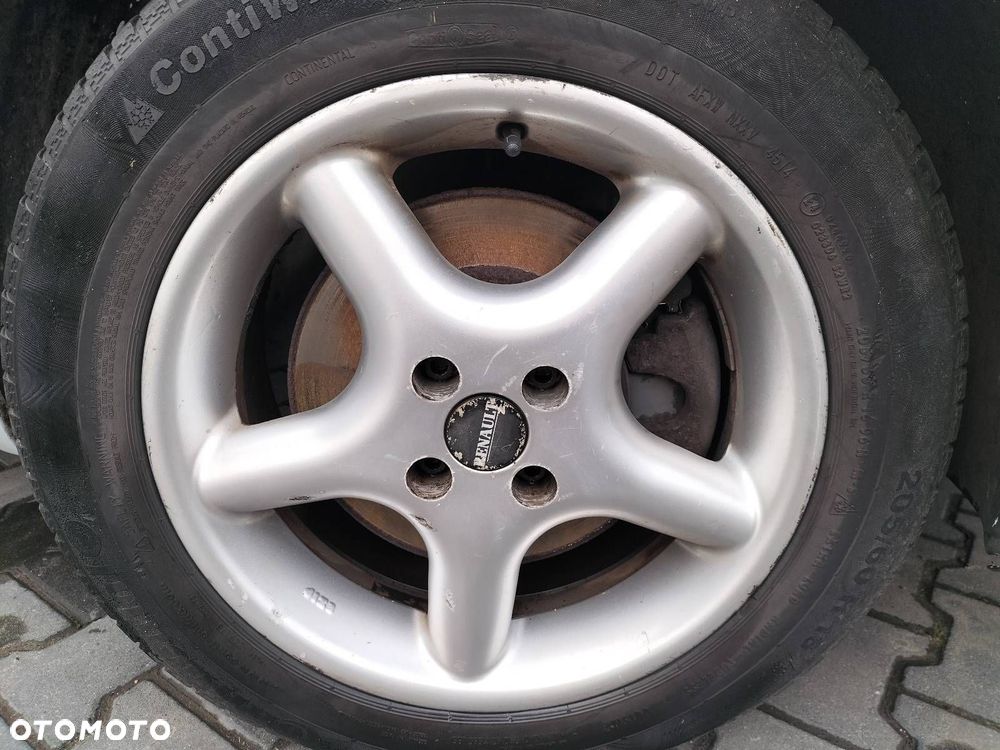 KOŁA KOMPLET FELGI OPONY ZIMOWE 4X100 X16 FI60,1 205/60R16 RENAULT - 3