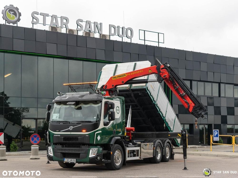 Volvo FE 320 6x2 PALFINGER PK 22002 EH HDS Żuraw Wywrotka - 7